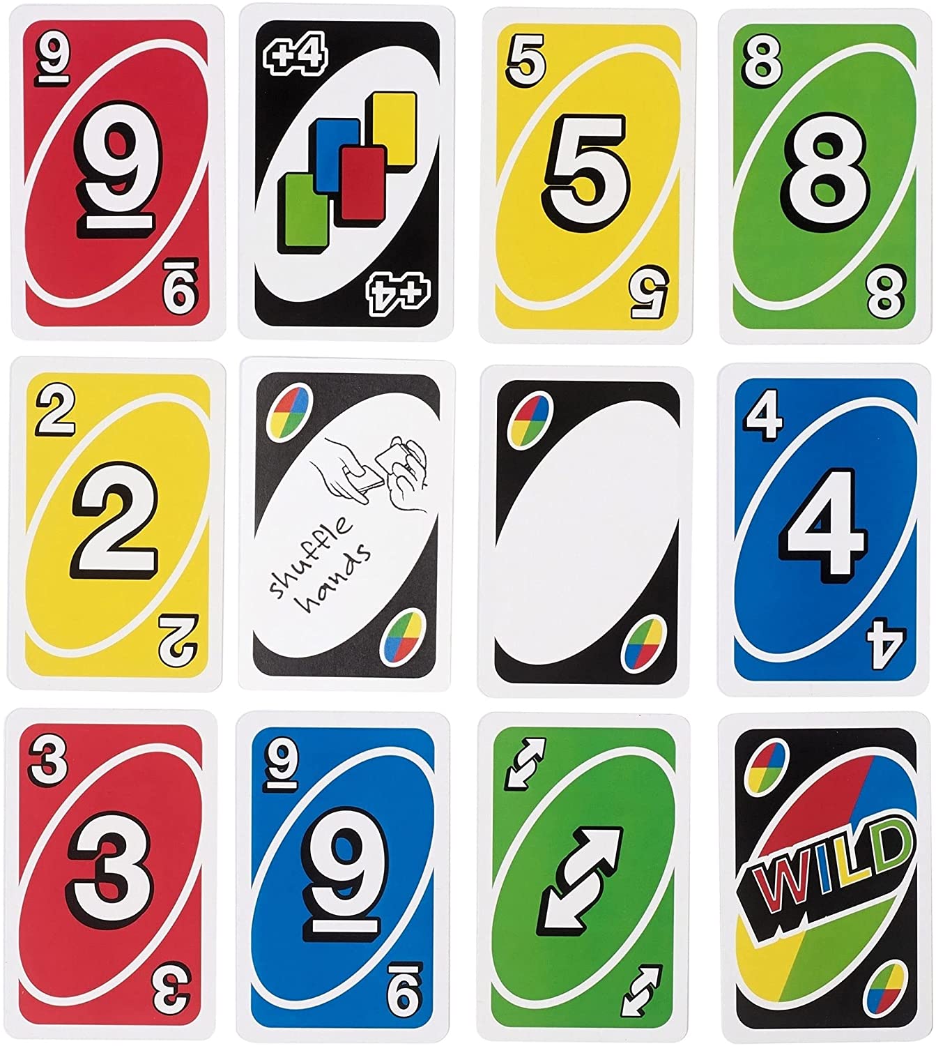 Uno Card Game Family Card Game Sturdy Storage Tin Makes a Great Gift 